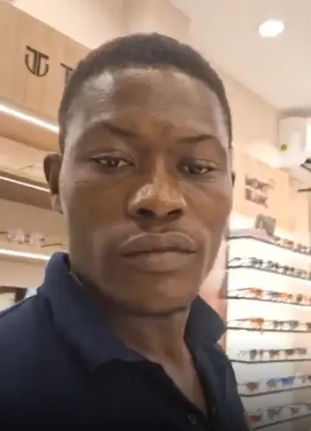 Patient satisfied with eye check up and high quality spectacles.